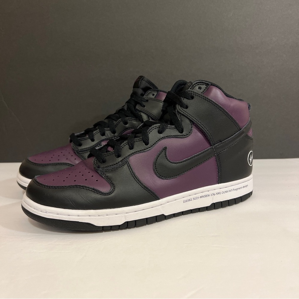 Size 10 - Nike Dunk High x Fragment Design Beijing.